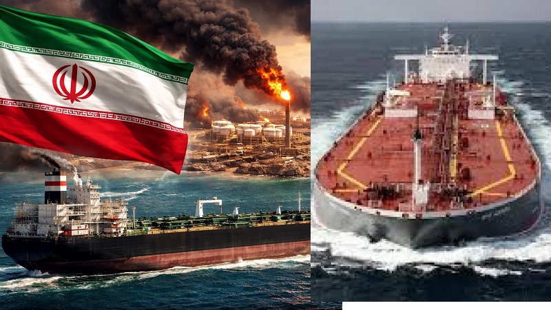 Tembus blokade Angkatan Laut Amerika Serikat di Selat Hormuz, dua tanker raksasa Iran berhasil lolos menuju Riau, Indonesia setelah melintasi Selat Lombok. (Ist)