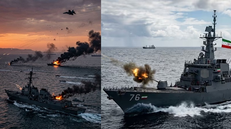 Ketegangan di Selat Hormuz makin meningkat setelah serangan Angkatan Laut Amerika Serikat (AS) terhadap enam kapal Iran langsung dibalas oleh Iran dengan melancarkan tembakan rudal. (Ist)