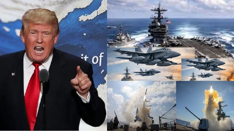 Presiden Amerika Serikat (AS) Donald Trump mengancam akan melenyapkan militer Iran dari muka bumi bila menyerang kapal-kapal angkatan laut Amerika di Selat Hormuz. (Ist)