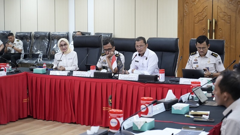 Kementerian Koordinator Bidang Hukum, Hak Asasi Manusia, Imigrasi, dan Pemasyarakatan (Kemenko Kumham Imipas) menggelar Rapat Koordinasi Penambahan Negara Penerima Fasilitas Bebas Visa Kunjungan (BVK) di Aula Lantai 16, Senin (11/5/2026). (Kemenko Kumham Imipas)