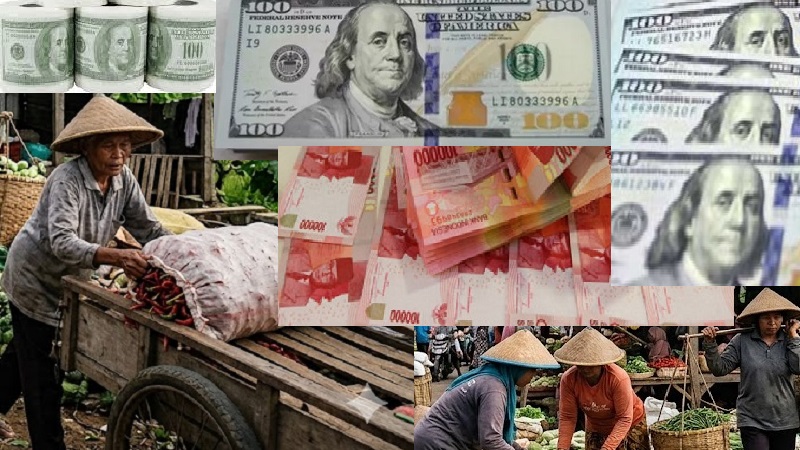 Nilai tukar (kurs) rupiah terhadap dolar Amerika Serikat (AS) kembali melemah bahkan ambles ke rekor terlemah sepanjang sejarah lagi Senin (18/5/2026), benarkah tidak berpengaruh pada orang desa?