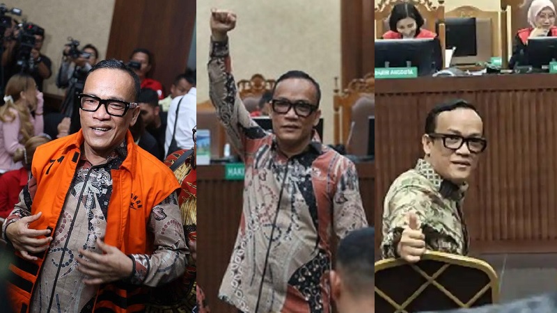 Wakil Menteri Ketenagakerjaan (Wamenaker) periode 2024–2025, Immanuel Ebenezer Gerungan alias Noel ungkap dua penyesalan setelah dituntut 5 tahun penjara oleh Jaksa Penuntut Umum (JPU) Komisi Pemberantasan Korupsi (KPK) dalam di Pengadilan Tipikor Jakarta, Senin (18/5/2026). (Ist)