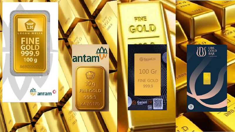 Peluang yang sama terbuka untuk membeli atau menjual emas PT Aneka Tambang (Antam) karena harganya hari ini, Kamis (21/5/2026),  naik dan turun sedangkan Galeri24 dan UBS sama-sama terkoreksi. 