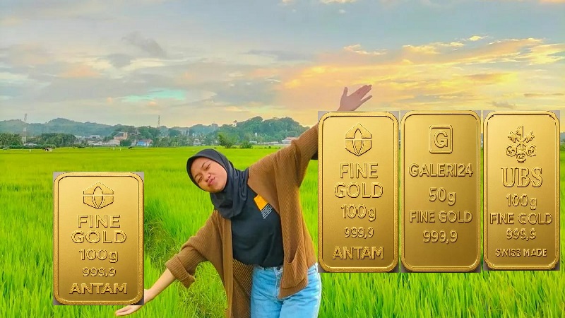Pergerakan harga emas PT Aneka Tambang (Antam), Galeri24 dan UBS sehari menjelang Hari Raya Idul Adha, Selasa (26/5/2026), cukup menarik untuk diamati karena tidak landai semuanya. (Ist)