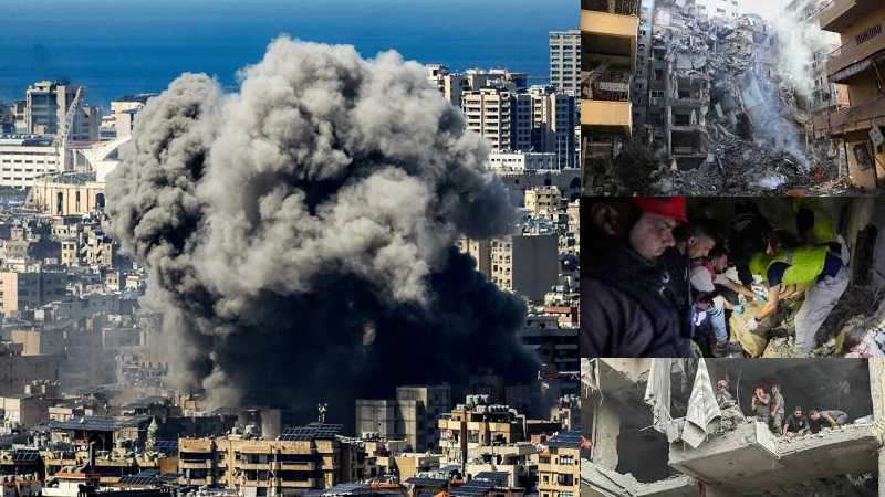 Israel kembali menggempur wilayah Lebanon dekat Ibukota Beirut dengan serangan udara mengakibatkan 14 orang tewas, Kamis (28/5/2026). (Ist)