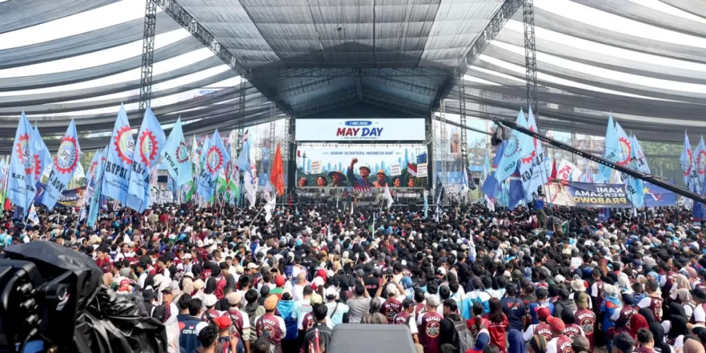 Polri Apresiasi Buruh Sampaikan Aspirasi dengan Tertib pada Saat May Day 2026