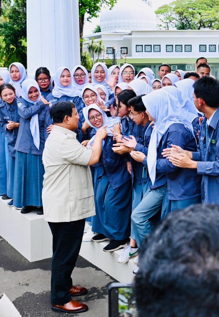 Ratusan Pelajar Jabar Rasakan Pengalaman Berkesan di Istana, Bertemu Langsung Presiden Prabowo