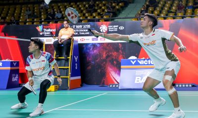 Tampil kagok Leo Rolly Carnando/Daniel Marthin catat kemenangan. (Foto: PBSI)