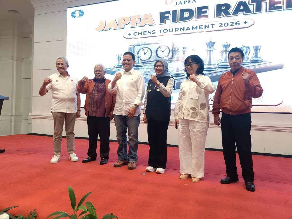 Diikuti 8 Negara, Turnamen Catur Japfa FIDE Rated 2026 Resmi Dibuka untuk Dongkrak Rating Pecatur Indonesia