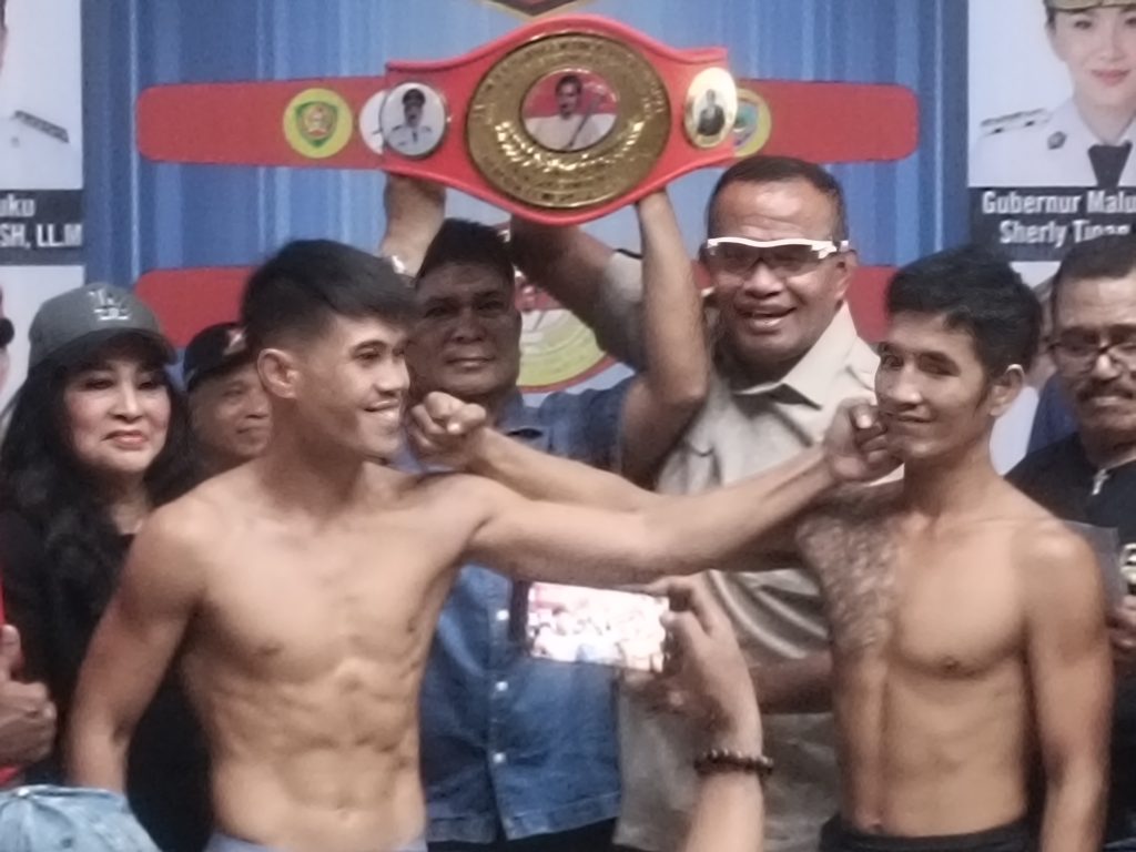Dua Partai Gengsi Indonesia Kontra Thailand Ramaikan Kejuaraan Tinju Profesional Pattimura International BIG Fight 2026