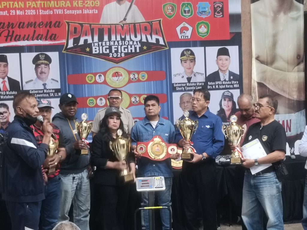 Dua Partai Gengsi Indonesia Kontra Thailand Ramaikan Kejuaraan Tinju Profesional Pattimura International BIG Fight 2026