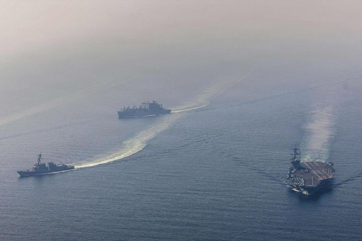 Seorang juru bicara Komando Pusat Militer AS mengatakan serangan terhadap Iran itu dilakukan untuk membela diri sambil menahan diri selama gencatan senjata yang sedang berlangsung.