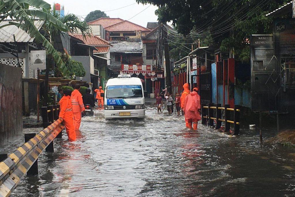 Info Banjir : 55 RT dan Tiga Ruas Jalan di Jakbar dan Jaksel Terendam