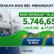 Dipicu rencana buyback BUMN dan kenaikan suku bunga acuan Bank Indonesia (BI), Indeks Harga Saham Gabungan (IHSG) di Bursa Efek Indonesia (BEI) sukses mencetak performa gemilang pada perdagangan Selasa (9/6/2026). (AI)
