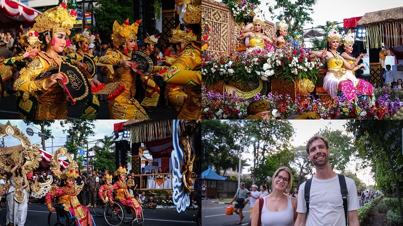 Pekan Kesenian Bali (PKB) 2026 di Denpasar, 13 Juni – 11 Juli 2026, yang menampilkan kekayaan dan keindahan seni dan budaya Bali mampu mengundang wisatawan nusantara dan mancanegara (wisman). (Kemenpar)