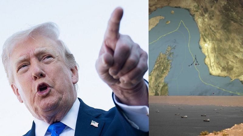 Presiden Amerika Serikat (AS) Donald Trump mengancam akan memungut biaya tarif tol untuk kapal-kapal yang meniltasi Selat Hormuz sebagai tanggapan atas pernyataan Iran yang menuntup jalur air penting dunia itu. (Ist)