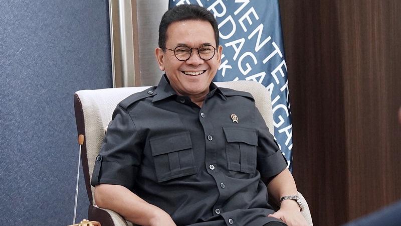 Menteri Perdagangan (Mendag) Budi Santoso (Busan) mengemukakan, Kementerian Perdagangan (Kemendag) dukung inovasi pebisnis waralaba, ciptakan peluang usaha dan lapangan pekerjaan. (Kemendag)