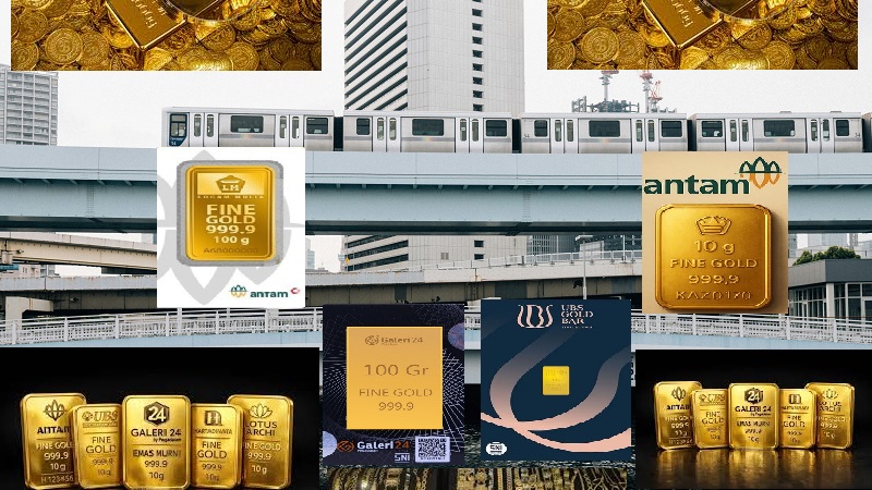 Harga emas PT Aneka Tambang (Antam), Galeri24 dan UBS pada pergerakan Kamis (25/6/2026) bervariasi karena ada yang stabil tapi ada pula yang menurun. (Ist)