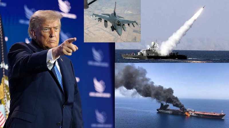 Amerika Serikat kembali serang Iran setelah Presiden Donald Trump menyatakan Iran melanggar gencatan senjata dengan menembak kapal kargo di Selat Hormuz dan Iran balas menyerang fasiltas militer AS di Teluk. (Ist)
