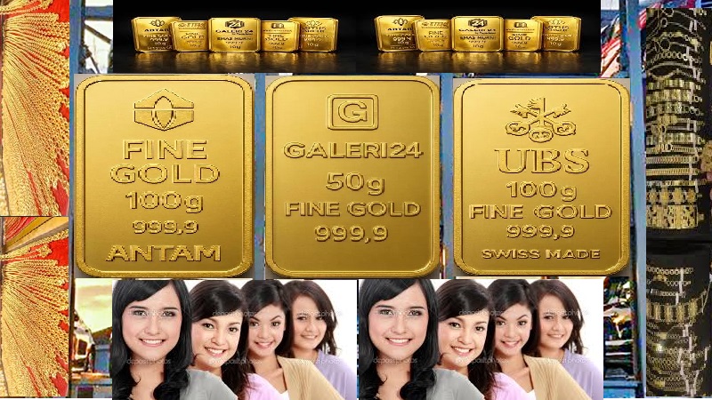Pada hari libur Minggu (28/6/2026) ini harga emas PT Aneka Tambang (Antam), Galeri24 dan UBS kompak tidak bergerak sehingga stagnan seperti harga sehari sebelumnya. (Ist)