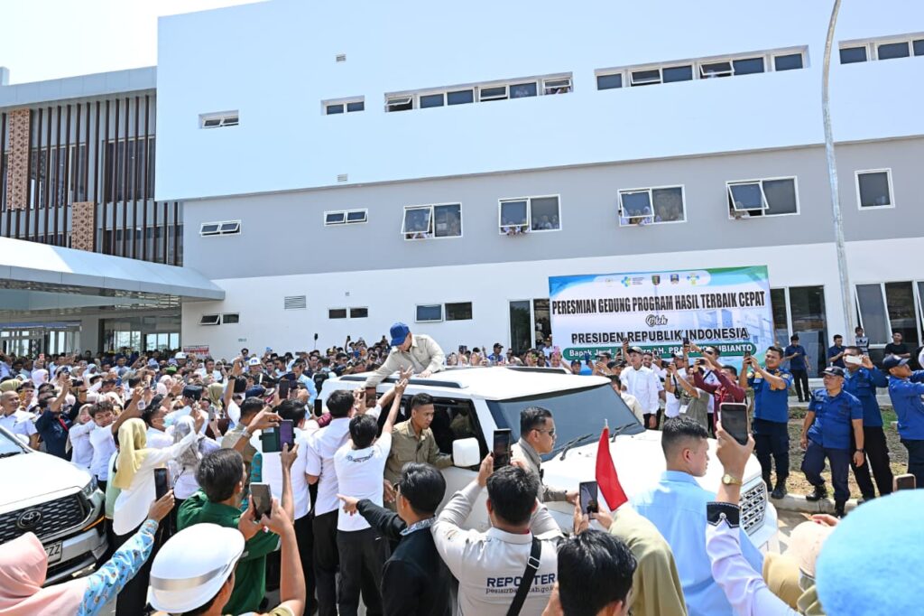Prabowo Resmikan RSUD K.H. Muhammad Thohir Krui, Perkuat Akses Kesehatan di Daerah