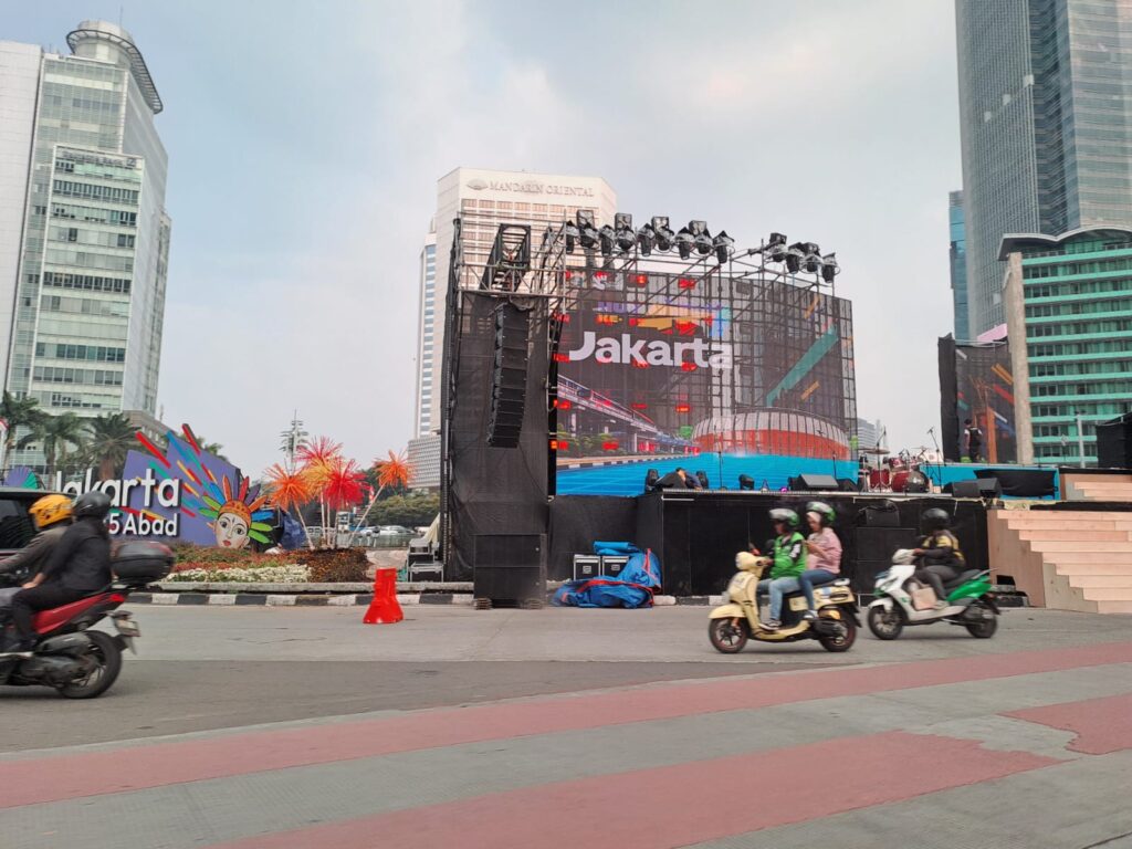Puncak HUT ke-499 Jakarta Hari Ini, Pemprov DKI Berlakukan Rekayasa Lalu Lintas di Kawasan Sudirman–Thamrin