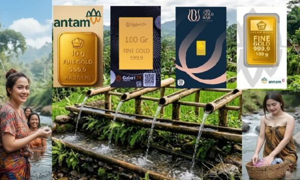 Harga Emas Rabu 1 Juli 2026: Antam, Galeri24 dan UBS Diselimuti Awan Koreksi