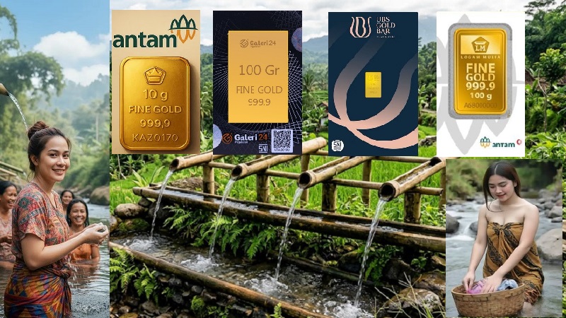 Harga Emas Rabu 1 Juli 2026: Antam, Galeri24 dan UBS Diselimuti Awan Koreksi