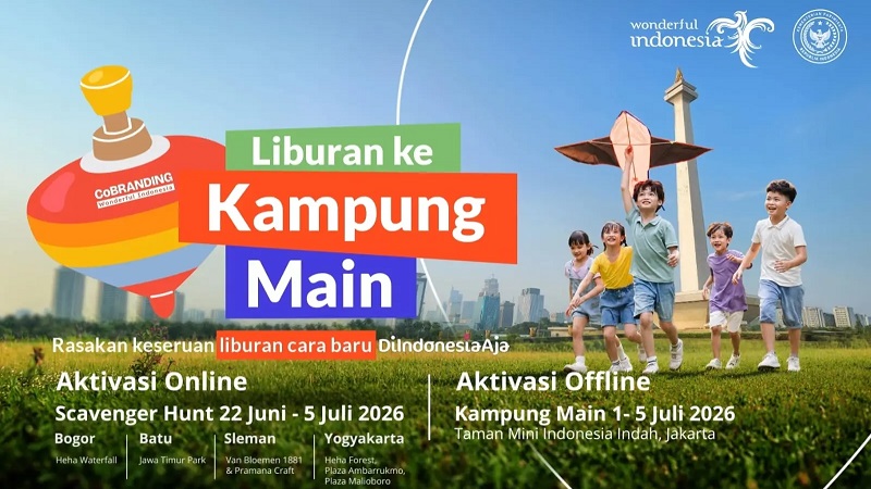 Generasi Alpha dipilih sebagai sasaran utama program "Liburan ke Kampung Main" karena merupakan calon wisatawan sekaligus agen perubahan bagi masa depan pariwisata Indonesia.