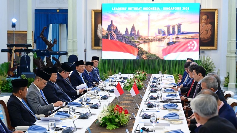 Menteri Energi dan Sumber Daya Mineral (ESDM) Bahlil Lahadalia menginginkan kesepakatan yang tidak hanya membuka peluang ekspor energi, tetapi juga memberikan manfaat ekonomi yang seimbang bagi Indonesia dan Singapura. (Kementerian ESDM)
