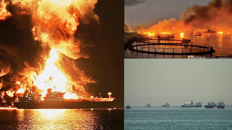 Iran menutup Selat Hormuz dan menyerang pangkalan Amerika Serikat (AS) di lima negara Teluk setelah AS melancarkan pemboman dalam serangan putaran ketiga, Minggu. (Ist)