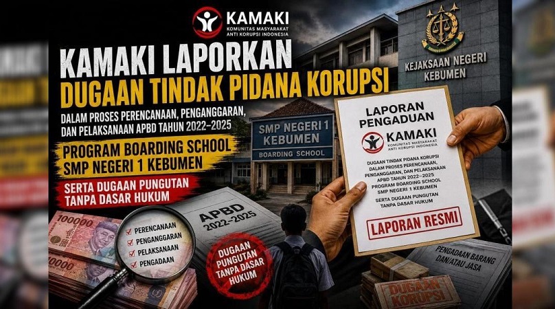 KAMAKI menyatakan pengawasan masyarakat terhadap penggunaan keuangan negara merupakan bagian dari upaya mewujudkan pemerintahan yang bersih, transparan, akuntabel, serta bebas dari praktik korupsi, kolusi, dan nepotisme.