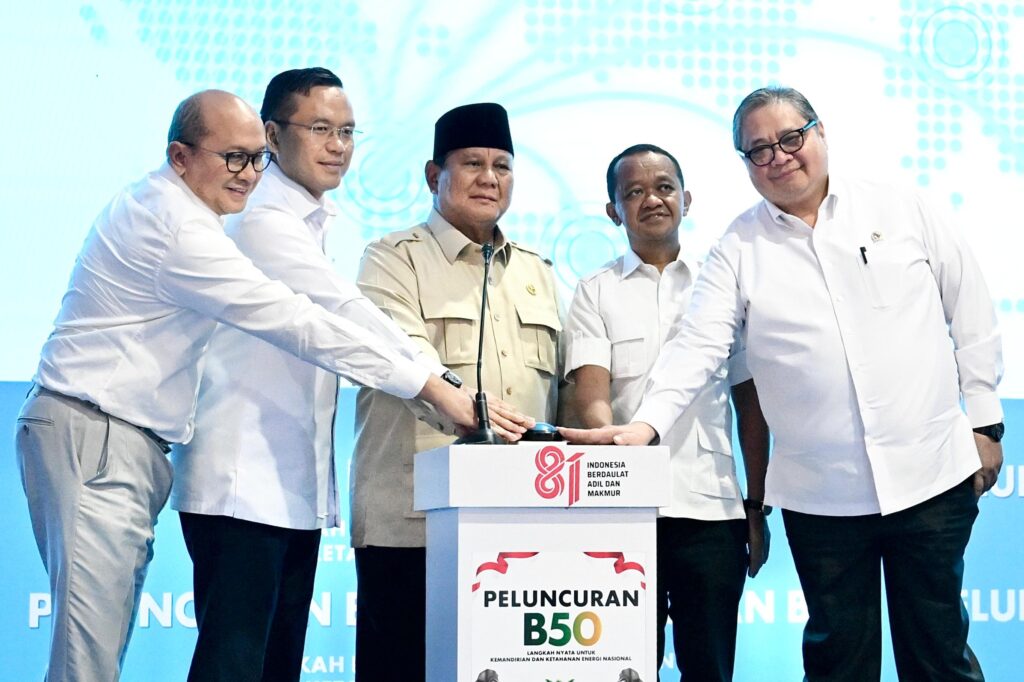Indonesia Jadi Negara Pertama di Dunia Terapkan Mandatori Biodiesel B50, Kata Prabowo