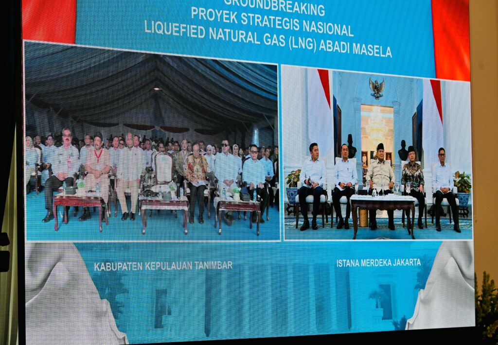 Presiden Prabowo Resmikan Pembangunan LNG Abadi Masela, Proyek Energi Strategis Senilai US$20,9 Miliar Resmi Dimulai