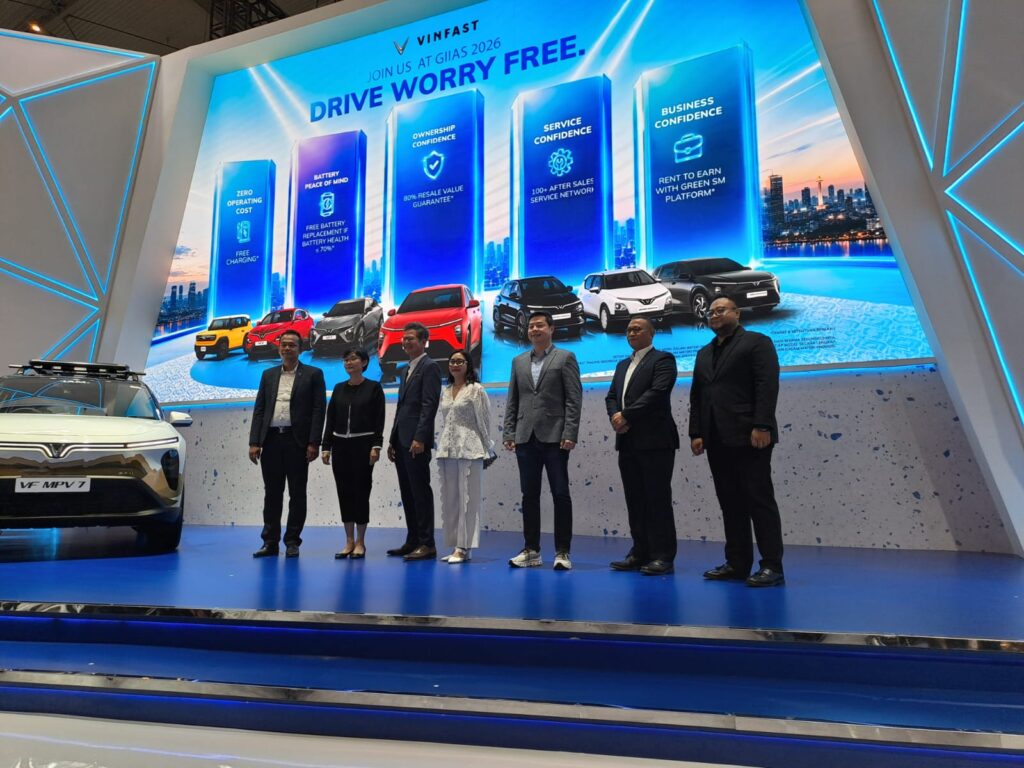 VinFast Tawarkan Ekosistem Kendaraan Listrik Terintegrasi di GIIAS 2026