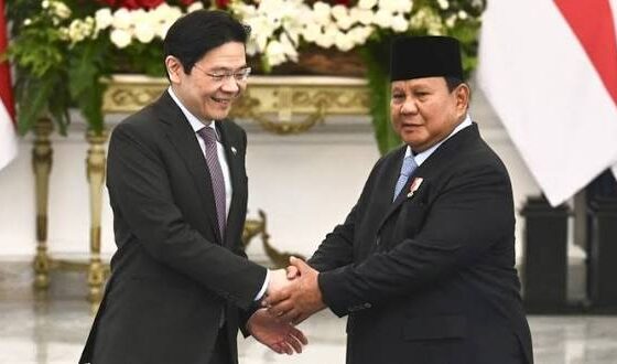 Prabowo Sambut PM Singapura Lawrence Wong, Leaders’ Retreat Bahas Penguatan Kerja Sama Bilateral