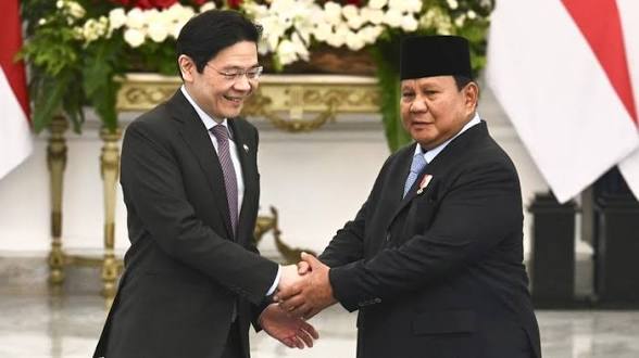 Prabowo Sambut PM Singapura Lawrence Wong, Leaders’ Retreat Bahas Penguatan Kerja Sama Bilateral