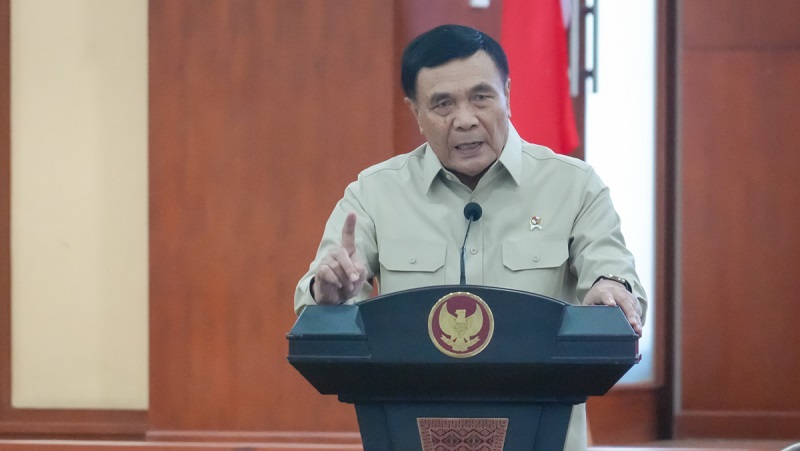 Menteri Koordinator Bidang Politik dan Keamanan (Menko Polkam), Jenderal TNI (Purn.) Djamari Chaniago mengingatkan kebohongan akan bergulir lebih cepat, tetapi kebenaran dan kejujuran yakin akan sampai ke tujuan. (Foto: Kemenko Polkam)