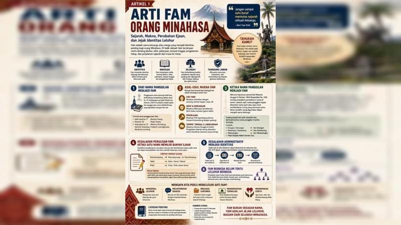 ketika kita menyebut sebuah fam, sesungguhnya kita sedang menyebut sepotong sejarah manusia.