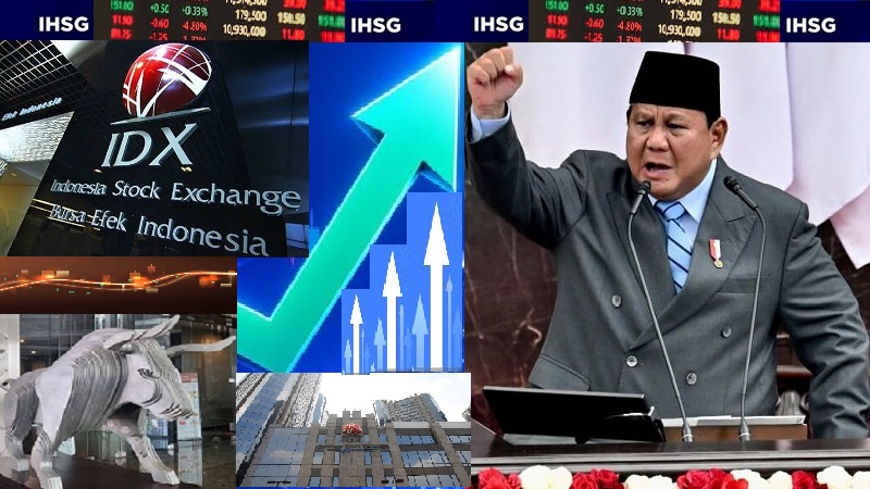 Pidato kenegeraan dan penyampaian RAPBN 2027 Presiden Prabowo Subianto memicu kebangkitan Indeks Harga Saham Gabungan (IHSG) Bursa Efek Indonesia (BEI) sehingga melesat menguat pada perdagangan Jumat (14/8/2026). (Foto: Istimewa)