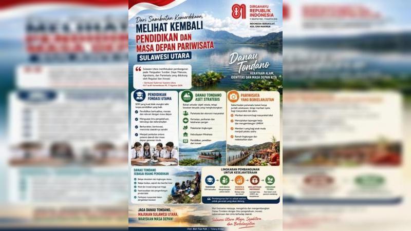 Tugas kita adalah memastikan Danau Tondano tetap hidup, tetap indah, tetap memberi kehidupan, dan tetap menjadi kebanggaan Sulawesi Utara untuk generasi-generasi yang akan datang.