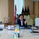 Menteri Koordinator Bidang Hukum, Hak Asasi Manusia, Imigrasi, dan Pemasyarakatan (Menko Kumham Imipas), Yusril Ihza Mahendra, menerima kunjungan International Trademark Association (INTA) di Gedung Trinity Tower, Jakarta, Senin (24/8/2026). (Kemenko Kumham Imipas)