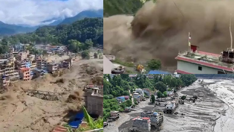 Kekhawatiran banjir kedua yang hebat 'akan segera terjadi' setelah sedikitnya 380 orang tewas dan ribuan lainnya hilang setelah banjir bandang melanda Nepal dan Tibet (Foto: Istimewa)