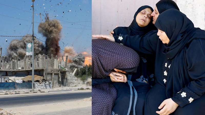 Keganasan Israel terus berlanjut di Jalur Gaza dengan melancarkan serangan udara Minggu (30/8/2026) yang menewaskan dua orang termasuk anak berusia 3 tahun sehingga makin menambah kesedihan dan penderitaan warga Palestina. (Foto: Istimewa)