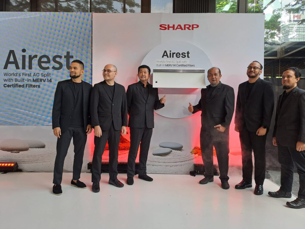 Sharp Luncurkan AIREST, AC Split Pertama di Dunia dengan Filter MERV 14