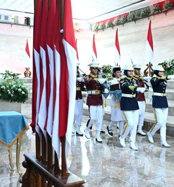 Kirab Bendera Pusaka Awali Peringatan HUT ke-81 Kemerdekaan RI