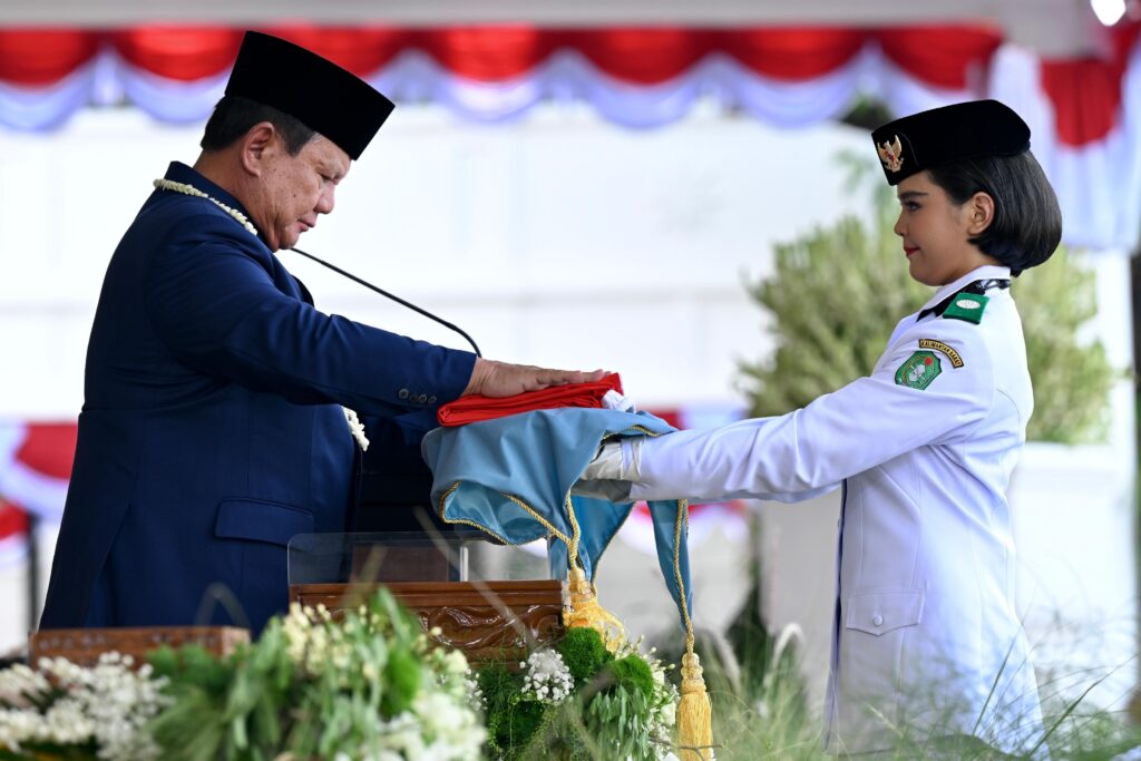 Presiden Prabowo Pimpin Upacara Detik-Detik Proklamasi di Istana Merdeka, Serukan Doa untuk Masyarakat yang Terdampak Gempa di NTT