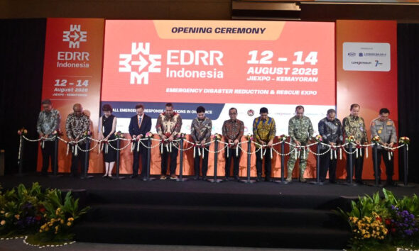 EDRR Indonesia 2026 Resmi Dibuka oleh Menteri Pratikno, Hadirkan Teknologi Kebencanaan  