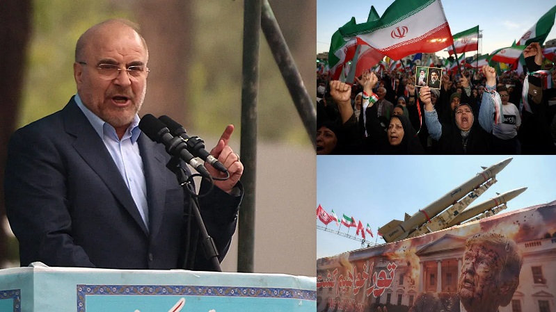 Negosiator utama Iran, Mohammad Bagher Ghalibaf mengancam, setiap agresi terhadap kepentingan dan keamanan Iran akan menerima respons yang lebih cepat, lebih intens, dan lebih menyakitkan. (Foto: Istimewa)