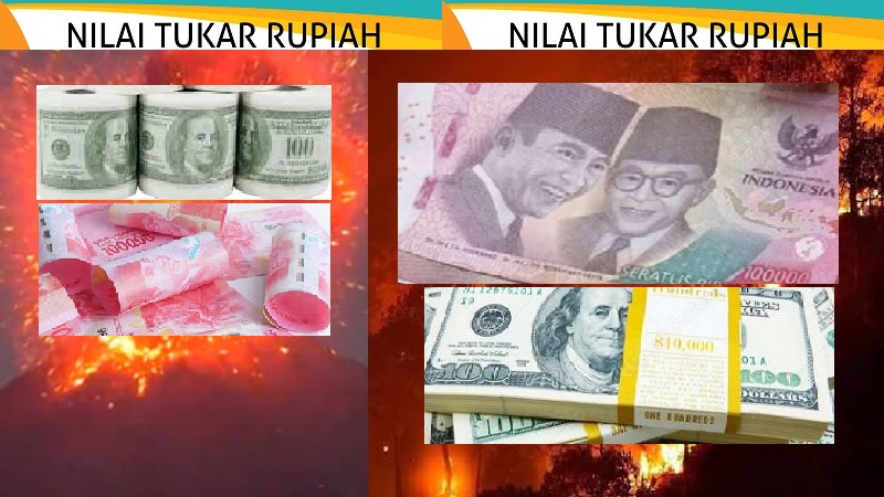Pasar mencermati dampak erupsi Gunung Anak Krakatau dan kebakaran hutan yang melanda beberapa wilayah Indonesia untuk pergerakan nilai tukar rupiah terhadap dolar Amerika Serikat (AS) yang hari ini Senin (7/9/2026) ditutup menguat tipis. (Foto: Istimewa)
